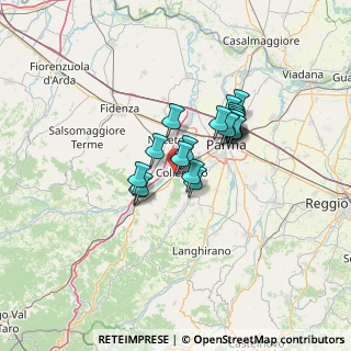 Mappa Via delle Basse, 43044 Collecchio PR, Italia (9.326)