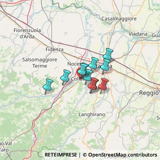Mappa Via delle Basse, 43044 Collecchio PR, Italia (7.55091)