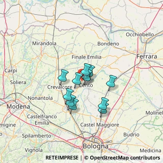 Mappa Via Giovannina, 40017 San Giovanni in Persiceto BO, Italia (8.9375)
