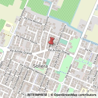 Mappa Via Alessandro Manzoni, 5, 41019 Soliera, Modena (Emilia Romagna)