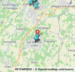 Mappa Viale della Resistenza, 42018 San Martino In Rio RE, Italia (2.68182)