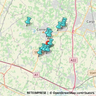 Mappa Viale della Resistenza, 42018 San Martino In Rio RE, Italia (2.51818)