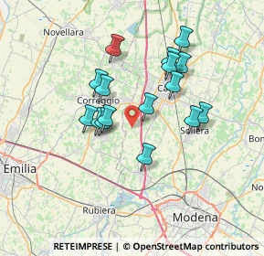 Mappa 41012 Cantone MO, Italia (5.99313)