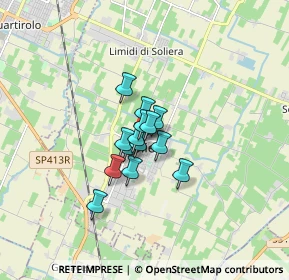 Mappa Via Achille Grandi, 41019 Soliera MO, Italia (0.90643)