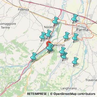 Mappa Strada Giarola, 43014 Medesano PR, Italia (6.42083)