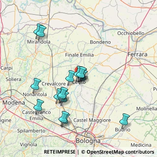 Mappa 44042 Cento FE, Italia (14.31471)