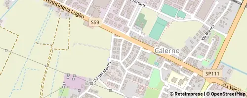 Mappa Sant'Ilario d'Enza