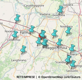 Mappa Via Camillo Prampolini, 42049 Calerno RE, Italia (15.82353)