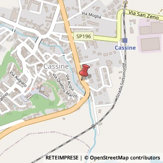 Mappa Strada Valle, 44, 15016 Cassine, Alessandria (Piemonte)
