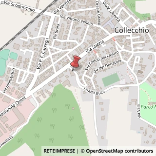 Mappa Strada Privata Burbelles, 90, 43044 Collecchio, Parma (Emilia Romagna)