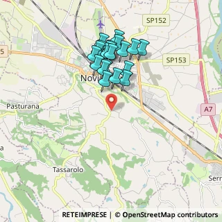 Mappa SP 158, 15067 Novi Ligure AL (1.6925)