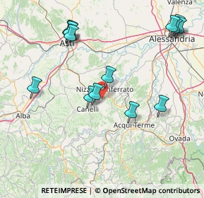Mappa Regione Portella, 14042 Calamandrana AT, Italia (18.38571)