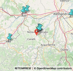 Mappa Regione Portella, 14042 Calamandrana AT, Italia (25.99833)