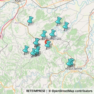 Mappa Regione Portella, 14042 Calamandrana AT, Italia (6.62214)