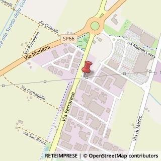 Mappa Via Martiri del Belfiore, 1, 44042 Cento, Ferrara (Emilia Romagna)