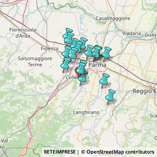 Mappa Via Alcide de Gasperi, 43044 Collecchio PR, Italia (9.64)