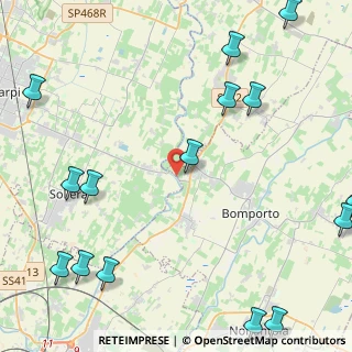 Mappa SP1, 41030 Soliera MO, Italia (6.95118)