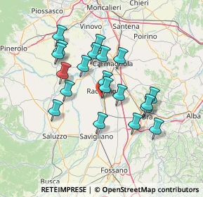 Mappa Strada del, 12035 Racconigi CN, Italia (12.449)