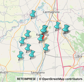 Mappa Strada del, 12030 Racconigi CN, Italia (6.48077)
