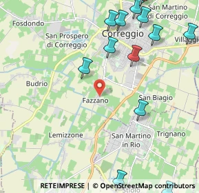 Mappa Via della Solidarietà, 42015 Correggio RE, Italia (2.84846)