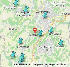 Mappa Via della Solidarietà, 42015 Correggio RE, Italia (2.82273)