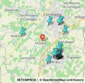 Mappa Via della Solidarietà, 42015 Correggio RE, Italia (1.9945)