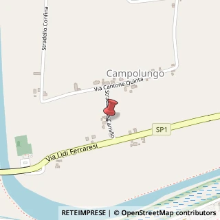 Mappa Strada San Camillo, 96, 44020 Ostellato, Ferrara (Emilia Romagna)