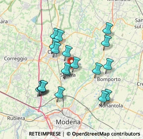 Mappa SP di Soliera, 41019 Soliera MO, Italia (6.76474)