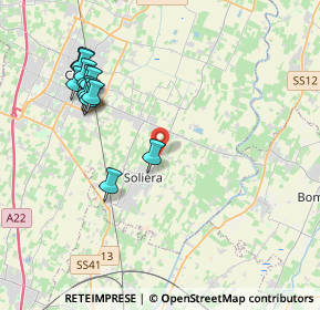 Mappa SP di Soliera, 41019 Soliera MO, Italia (4.38)