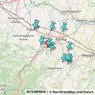 Mappa Via 8 Marzo, 43044 Collecchio PR, Italia (12.59091)
