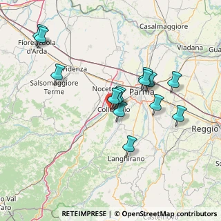 Mappa Via 8 Marzo, 43044 Collecchio PR, Italia (13.73714)
