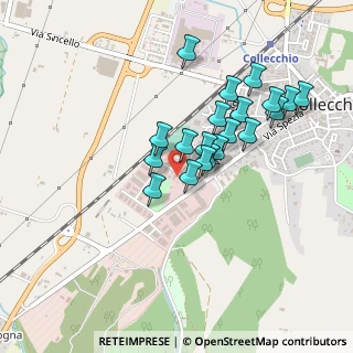 Mappa Via 8 Marzo, 43044 Collecchio PR, Italia (0.3845)