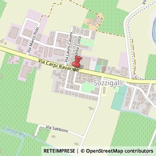 Mappa via A. Vespucci, 4, 41019 Soliera, Modena (Emilia Romagna)