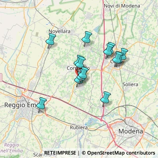 Mappa SP 113, 42015 Correggio RE (6.09286)