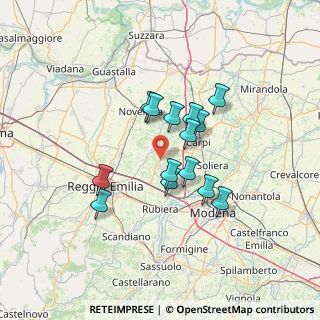 Mappa SP 113, 42015 Correggio RE (10.66571)