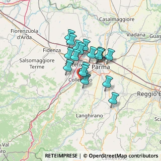 Mappa Via E. Turati, 43044 Collecchio PR, Italia (9.56333)