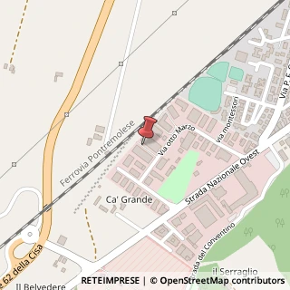 Mappa Via 8 Marzo, 57, 43044 Collecchio, Parma (Emilia Romagna)