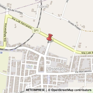 Mappa Stradello della Croce, 13, 44020 Ostellato, Ferrara (Emilia Romagna)