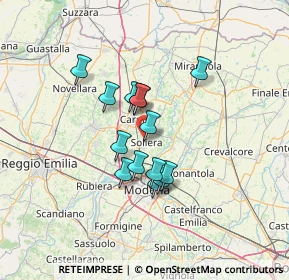 Mappa Via Gambisa, 41019 Soliera MO, Italia (10.09786)