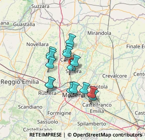 Mappa Via Gambisa, 41019 Soliera MO, Italia (10.262)