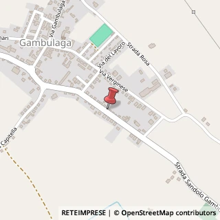 Mappa Via Sandolo - Gambulaga, 92, 44015 Portomaggiore, Ferrara (Emilia Romagna)