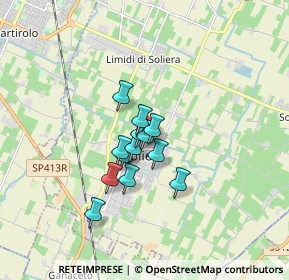 Mappa Via Morante, 41019 Soliera MO, Italia (1.07154)