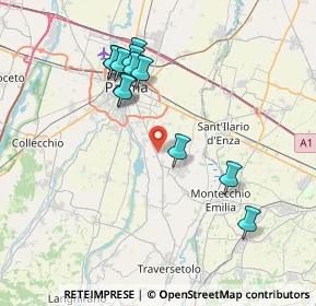 Mappa Via dei Sarti, 43123 Parma PR, Italia (7.47333)