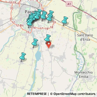 Mappa Via dei Sarti, 43123 Parma PR, Italia (4.978)