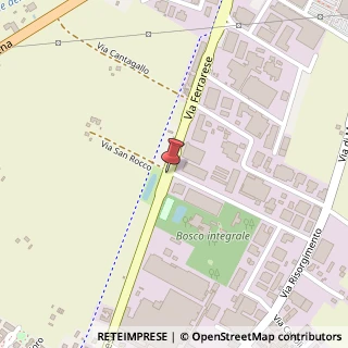 Mappa Via Martiri di Belfiore, 12, 44042 Cento, Ferrara (Emilia Romagna)