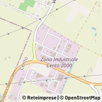 Kaart Cento