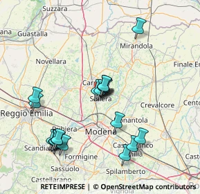 Mappa Via Giovanni Pascoli, 41019 Soliera MO, Italia (15.31)