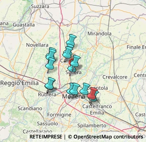 Mappa Via Giovanni Pascoli, 41019 Soliera MO, Italia (10.28467)