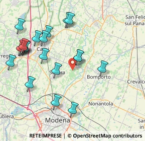 Mappa Via Ponterotto, 41019 Soliera MO, Italia (9.081)