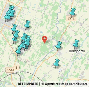 Mappa Via Ponterotto, 41019 Soliera MO, Italia (5.2985)